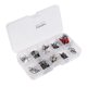 thumbnail image 1 of 100 Piezas Giratorio Giratorio Interlock Snap, Snap, Luminous Gourd Swivel, Señuelo Conectores Accesorios Caja De Aparejos De Pesca Zulema Conector giratorio de pesca, 1 of 7