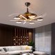 thumbnail image 4 of Modern led lamp with Ceiling fan without blades kids bedroom Ceiling fan with remote control Ceiling fans with light fixture ShopWise Round, 4 of 13