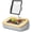 Birch Gray, variant on Lap Tablet Pillow Stand with Snack Bowl, 360° Rotating iPad Holder, Orange