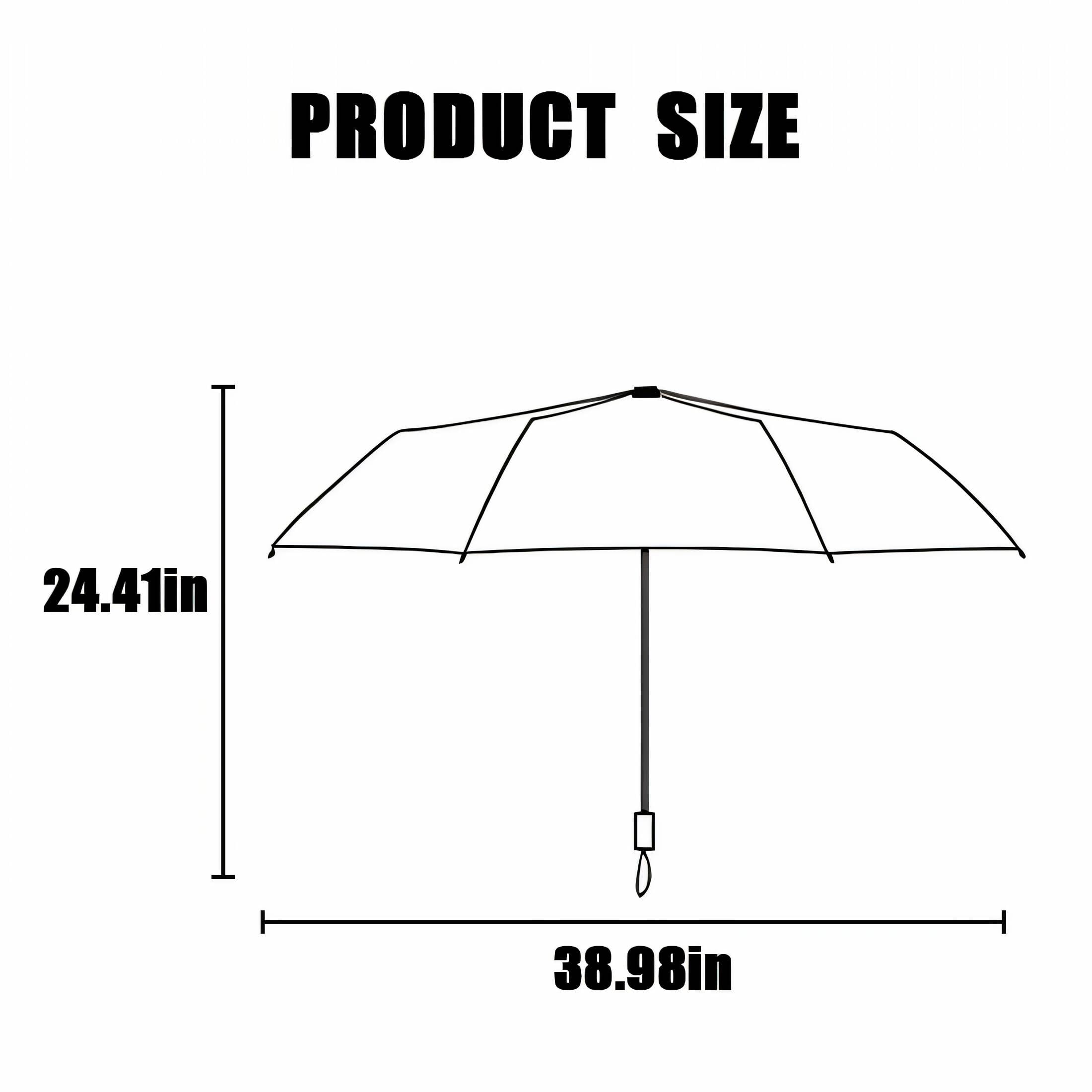 GASTROPOD Umbrellas for Rain,Strong Steel Framework Travel Umbrella,Reinforced Wind and Impact Resistance Compact Umbrella,Style2