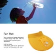 thumbnail image 3 of Sun Visor Hats With Fan Fan Hat For Women USB Fan Sun Visor Hat Kids Large Area Sun Protection 3 Gear Wind Speed USB Rechargeable Cooling Hat With Fan For Summer Outdoor Travel, 3 of 8