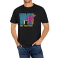thumbnail image 1 of Camiseta De Los Hombres Cuello Redondo Ropa De Verano Tops De Verano Para La Calle Vacaciones ViajesComfortable TV Print Crew Neck Short Sleeve T-Shirt - Men's Fashionable Sports Tee for Summer and, 1 of 7