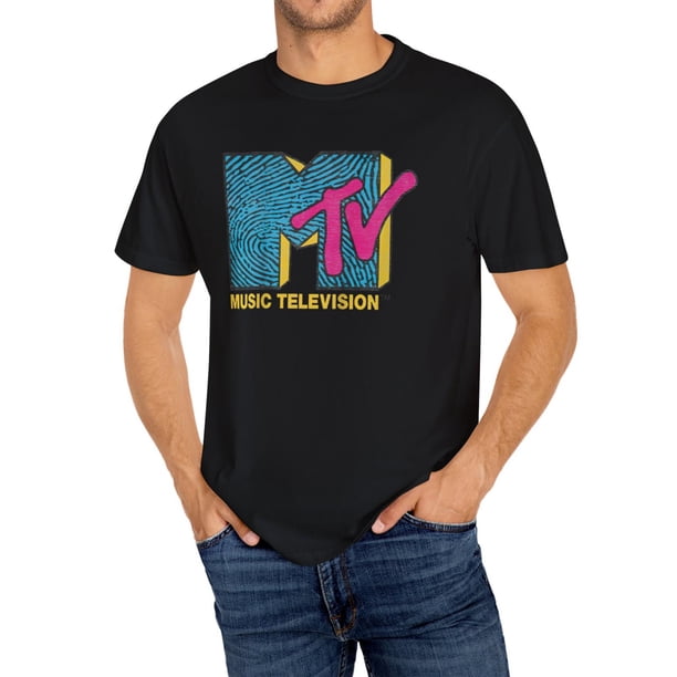 Camiseta cómoda de manga corta con cuello redondo y estampado de TV: camiseta deportiva de moda para hombre para verano y primavera. Estilo atlético, versátil, ajuste cómodo, ideal para regalar.
