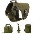 thumbnail image 1 of K9 Tactical Military Vest Pet German Shepherd Golden Retriever Tactical  Training Dog Harness and Leash Set For All Breeds Dogs ShopWise Round, 1 of 22