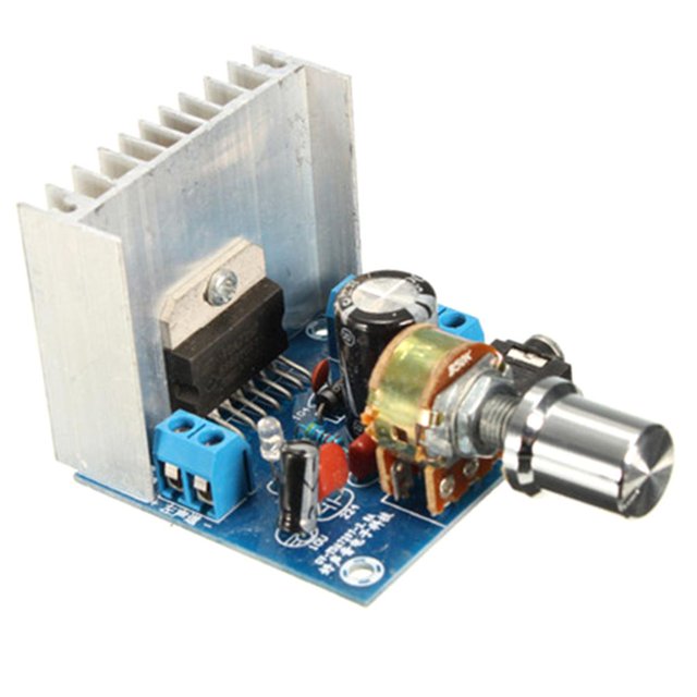 Esquirla TDA7297 12V Car Stereo Digital Audio Amplifier Power Amp Board Volume Adjustable