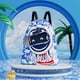 thumbnail image 5 of Bolsa de natación con cordón para niños, de tela Oxford, impermeable, con separación de humedad y secado, bolsa con cordón para niños y niñas, pequeña, astronauta azul océano, 5 of 12