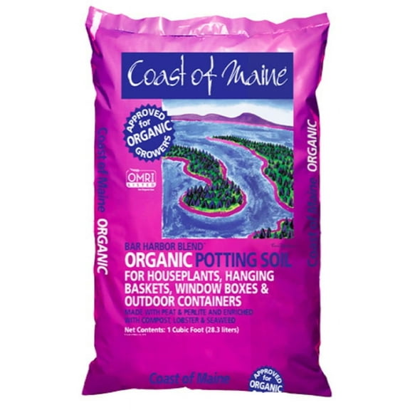 Coast of Maine (#BH1) Bar Harbor Blend, Organic Potting Soil, 1 cu ft