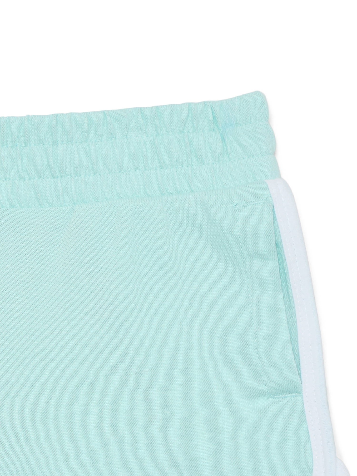 Wonder Nation Girls Dolphin Hem Shorts, Sizes 4-18 & Plus