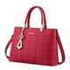 thumbnail image 3 of Bolso de hombro para mujer, moderno, para mamá, para el trabajo, las vacaciones y el uso diario. Rojo, 3 of 9