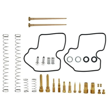 2 Set Carburetor Repair Kit Fit for 2004-2009 Kawasaki KFX700 Outlaw Racing OR4165 ATV Carb Rebuild Kit