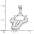 thumbnail image 2 of 10K White Gold 10Kw Logoart University Of South Florida Medium Pendant (24 X 19) Made In United States 1w003usfl, 2 of 5