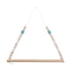 thumbnail image 2 of Colgante decorativo de pared, cadena de , marco de madera, estante colgante, accesorios para colgar Verde Zulema Estante de pared flotante, 2 of 8