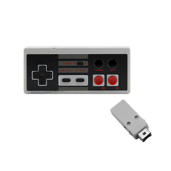 KEINXS 2.4GHz Wireless Controller Joystick Gamepad for NES Mini Classic Edition