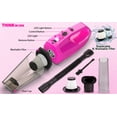 thumbnail image 6 of THINKWORK Car Detailing Kit Interior Cleaner, Car Cleaning Kit with 8000PA Cordless Pink Handheld Vacuum Cleaner, Car Interior Detailing Brush Set, Pink Car Accessories, Gift for Women, 6 of 10