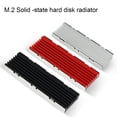 thumbnail image 4 of Disipador de calor Seitruly de unidad de estado sólido con radiador de aluminio resistente a la suciedad doble capa negro, 4 of 6