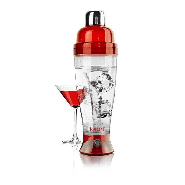 Houdini Electric Cocktail Mixer Translucent Red Walmart Com Walmart Com