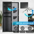 thumbnail image 2 of Seizeen Quick Access Gun Storage Heavy-Duty Electronic Digital Safe Cabinet with Keypad Lock, 2 of 10