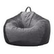 thumbnail image 2 of Cubierta Clásica para Bolsas de Frijoles Sin Relleno, Silla de Suave para Niños Adultos , 30 *30 X 35 Pulgadas Gris profundo, 2 of 8