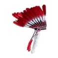 thumbnail image 2 of de plumas , sombrero, accesorio para el cabello para festivales, bailes, fiestas y disfraces., 2 of 8
