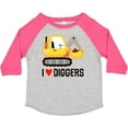thumbnail image 3 of Inktastic Construction Truck I Love Diggers Boys or Girls Toddler T-Shirt, 3 of 5