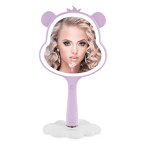 Impressions Vanity Care Bears Share Bear LED Handheld Makeup Mirror with Lights and Detachable Stand Base