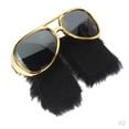 thumbnail image 1 of Gafas de sol de novedad Sunnimix 2x divertidas barba años 70, 1 of 7
