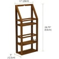 thumbnail image 3 of AquaTeak Moa Rectangular Teak Shower Organizer, 3 of 3