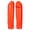 Flo Orange, variant on Acerbis 2732020001 Lower Fork Covers - Black