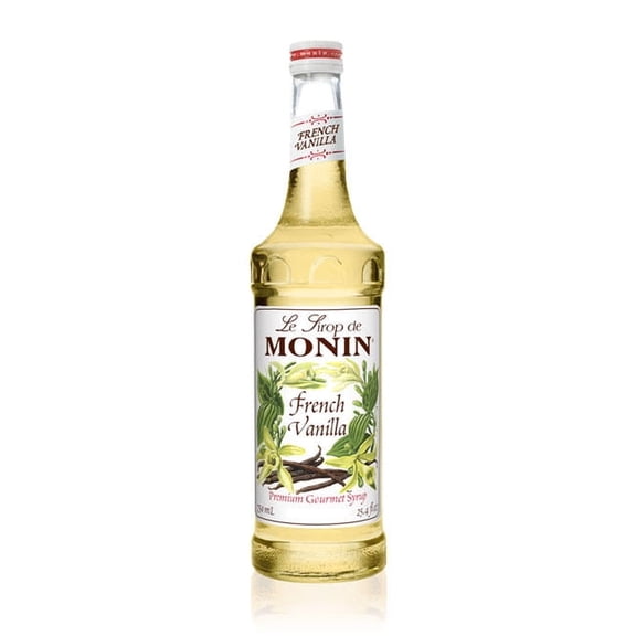 Monin French Vanilla Syrup cs 12/750 ml