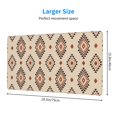 thumbnail image 4 of DouZhe Large Mouse Pad, Southwestern American Tribal Ikat Non-Slip Waterproof Rubber Keyboard Office Desk Pads Mousepad, 29.5 x 15.8 inches 3mm Thick, 4 of 7