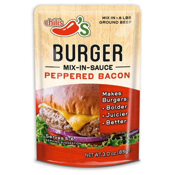 Chili's Peppered Bacon Burger MixinSauce, 3.0 oz