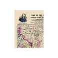 thumbnail image 4 of Historical Civil War Map - Atlantic Coast Theatre - Prang 1861 - Vintage Wall Art, 4 of 4