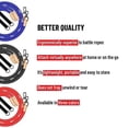 thumbnail image 3 of Gronk Fitness Inertia Wave ® Workout Ropes Edition | Battle Rope Alternative for Strength Training | Rubber Battle Ropes | Elastic Battle Ropes for an Abdominal and Core Workout, 3 of 6