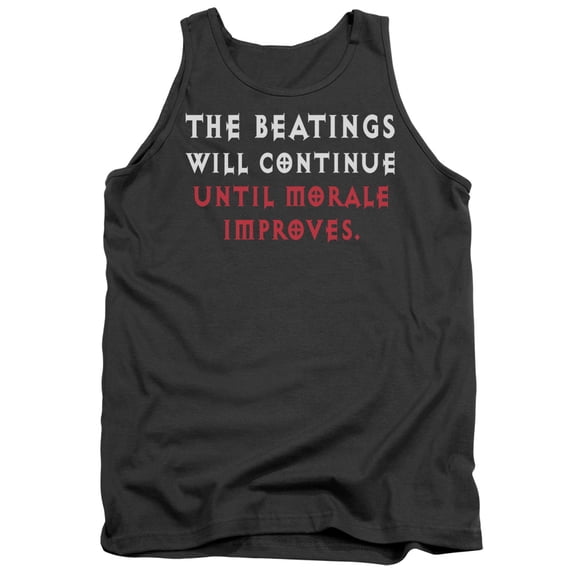 - Improving Morale - Tank Top - Large