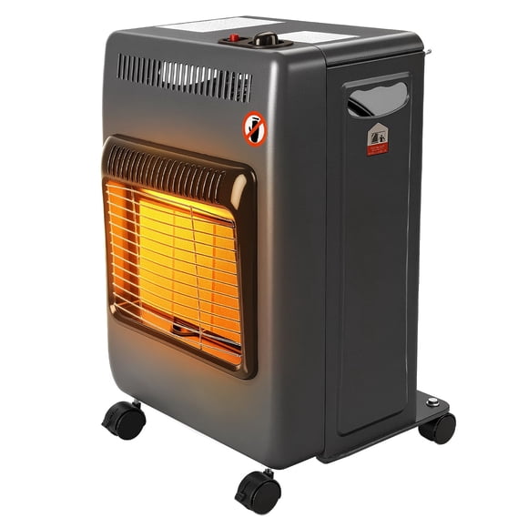 Calentador de propano para patio plegable de 18000 BTU para interiores y exteriores