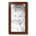 thumbnail image 2 of ArtToFrames 8" x 15" Walnut Picture Frame, 8x15 inch Brown Wood Poster Frame (WOM-4086),  Pack, 2 of 8