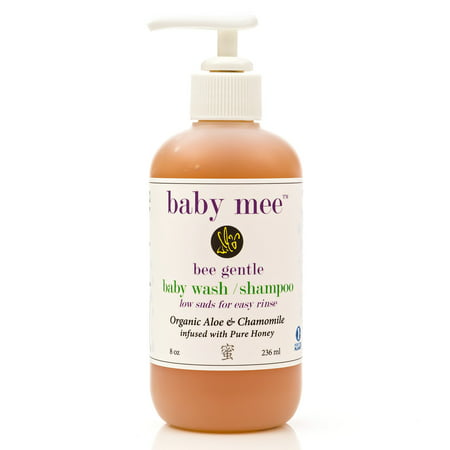 Baby Wash Kids Shampoo - Organic Aloe, Chamomile & Natural Honey For Soothing Eczema, Cradle Cap, and Dry, Itchy, Sensitive Skin & Scalp - Tear Free - for Babies, Toddlers & Big Kids 8