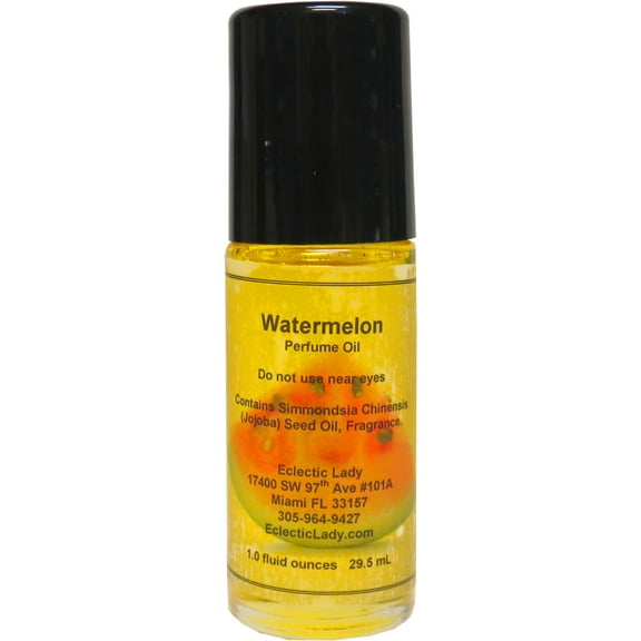 Watermelon Perfume Oil, 1.0 Oz Portable Roll-On Fragrance
