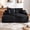 Black, variant on 69" Cloud Sectional Couch, L-Shape Chaise with R-Shape Chaise, Deep Seat and Comfortable 2 Seater Couch with Plush Fabric for Modern Living Room,Grey