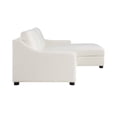 thumbnail image 6 of Lexicon Zayden 2-Piece Plywood and Fabric Sectional with Right Chaise in Ivory, 6 of 8