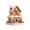 E, variant on YIKA 5 PCS Christmas Snow House 2D Acrylic Pendant - Coffee Cup Themed Ornament For Car Interior Backpack Window Door & Christmas Tree Decor, Holiday Home Hanging Decoration D