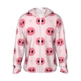 thumbnail image 1 of Balery Pig Noses Sudadera ligera de manga larga con capucha y protección solar UPF 50+ para hombre y mujer, ideal para pesca y running-Medium, 1 of 7