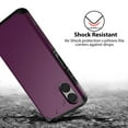 thumbnail image 5 of TJS for Motorola Moto G Play 4G (2024) Phone Case, with Tempered Glass Screen Protector, Dual Layer Hybrid Magnetic Support Shockproof Heavy Duty Cover (Purple), 5 of 6