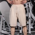thumbnail image 4 of Gibobby Short Cargo pour Homme Coupe Décontractée Extensible à Cordon Taille Élastique Short Décontracté avec Poches[Beige,TG], 4 of 6