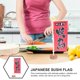 thumbnail image 3 of Japanese Sushi Flag Desktop Decorative Japanese-style Desk Flag Cuisine Decoration, 3 of 3