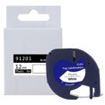 thumbnail image 5 of 5-pack Etikettskrivartape för DYMO LetraTag Refill Plast 91331 Gift, 5 of 5