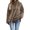 Brown, variant on Vedolay T Shirts Hoodies for Women 2023 Casual Long Sleeve Solid Lightweight Pullover Tops Loose Sweatshirt with Pocket,Brown M
