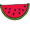 thumbnail image 2 of CafePress - Juicy Watermelon Slice Infant Creeper - Baby Light Bodysuit, Size Newborn - 24 Months, 2 of 4