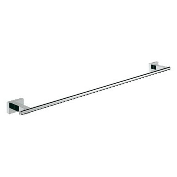 Grohe 40 509 1 Essentials Cube 24" Towel Bar - Chrome