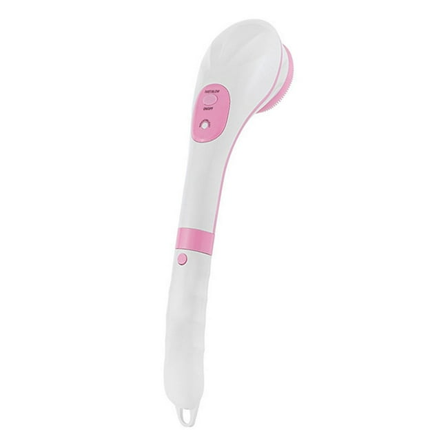 Shower Brush with Long Handle Waterproof Rechargeable Back Scrubber Practical Body Exfoliating Supplies New